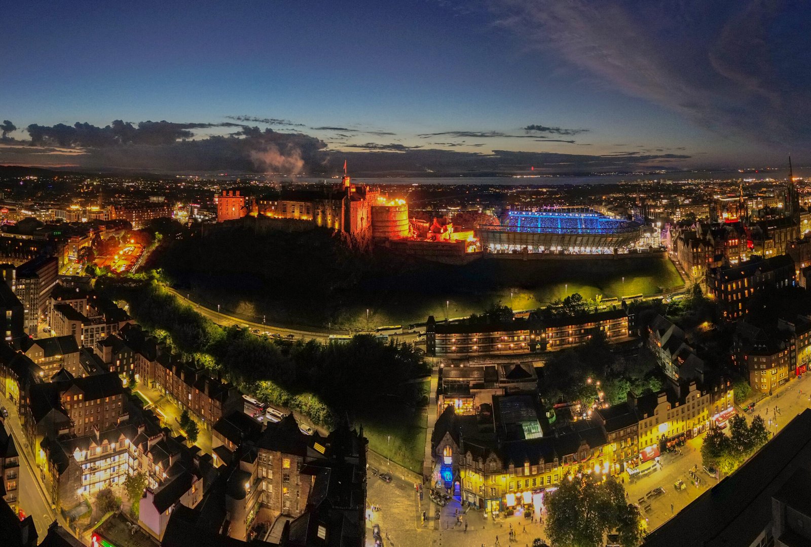 Edinburgh Castle view